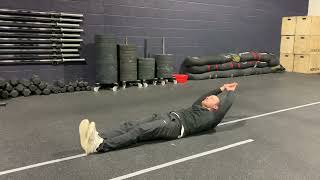 Chest lifts + iso hold demonstration