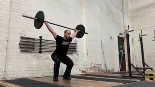 2 pause overhead squat demonstration