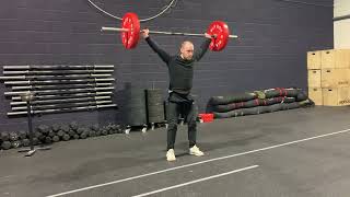 Hip snatch demonstration