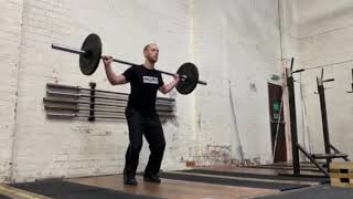Heaving Snatch Balance demonstration