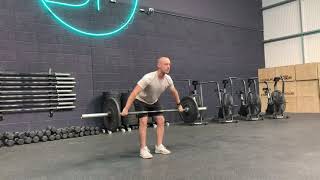 Pause snatch demonstration