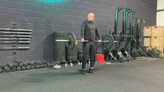 2 pause clean pull + paused low hang clean demonstration