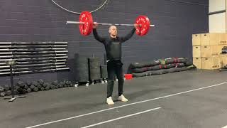 Snatch deadlift + snatch demonstration