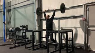 Split Jerk demonstration