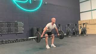 Pause Snatch 1st Pull + Pause Snatch demonstration