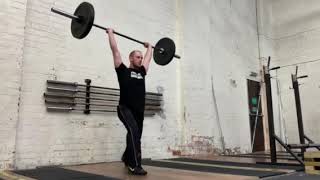 2 pause split jerk demonstration